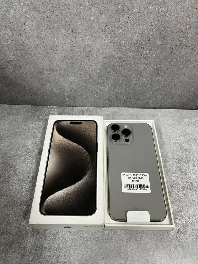 IPHONE 15PROMAX 256GB GARANSI RESMI IBOX