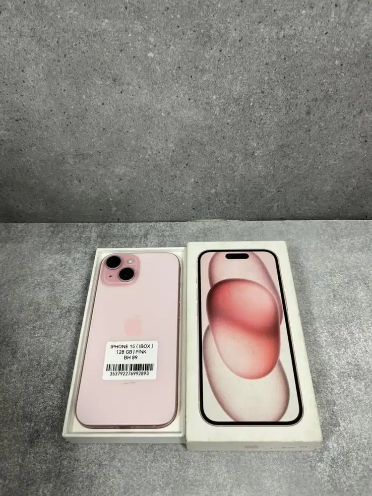 IPHONE 15 128GB GARANSI RESMI IBOX