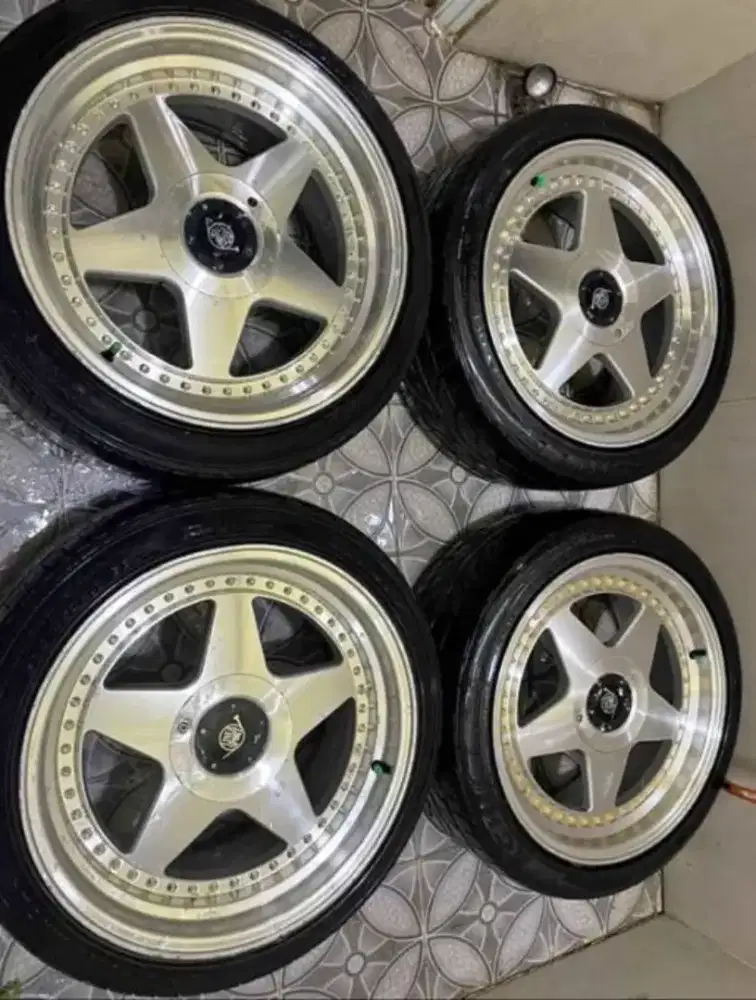 velg racing r17 pcd 4×100/114