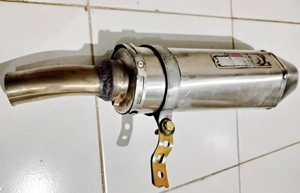 Silencer Silincer Knalpot Scorpion (KW) Inlet 50mm Motor 150cc - 250cc