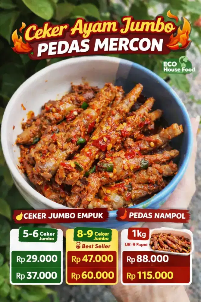 Ceker Setan Ceker Pedas Ceker Mercon Ceker Empuk Ngeprul