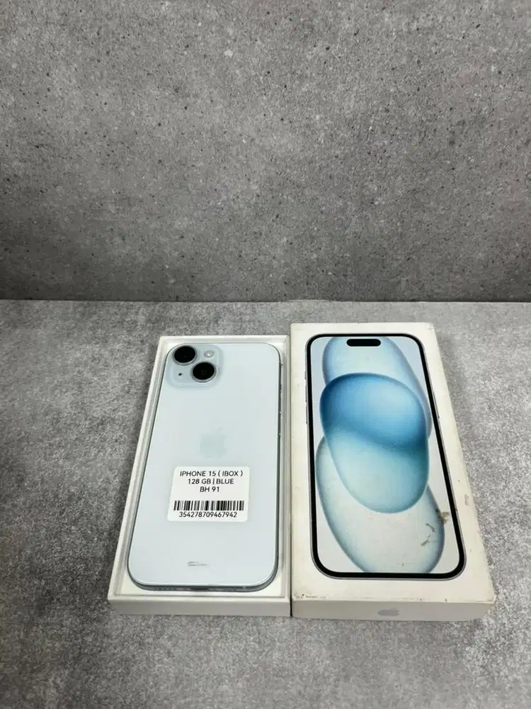 IPHONE 15 128GB GARANSI RESMI IBOX