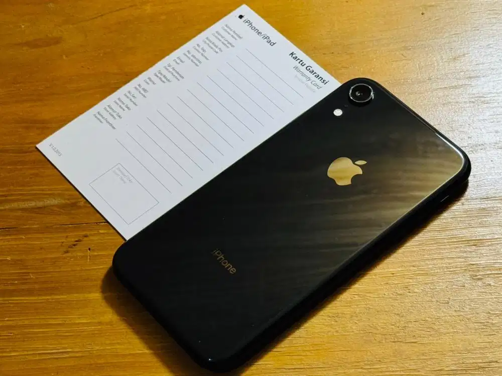 iPhone XR 128GB Ex iBox BH77% Mulus Istimewa