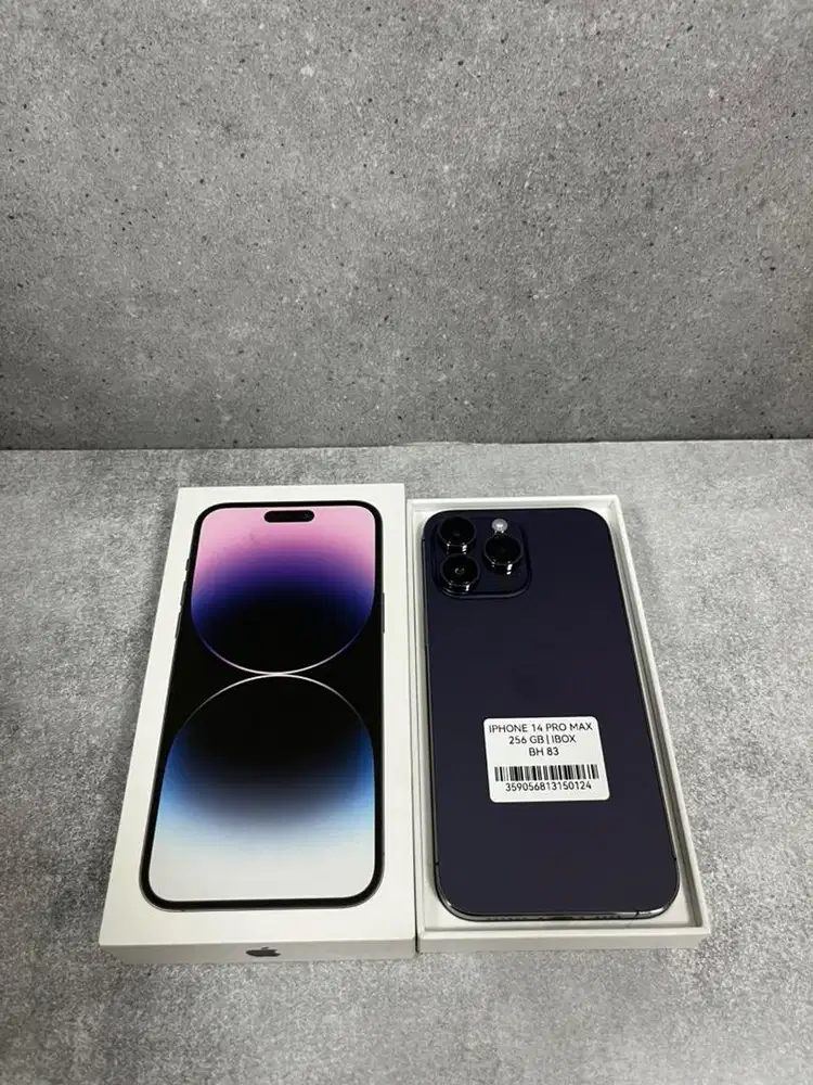 IPHONE 14PROMAX 256GB GARANSI RESMI IBOX