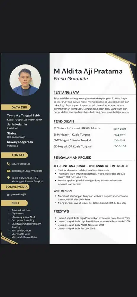 Mencari lowongan pekerjaan