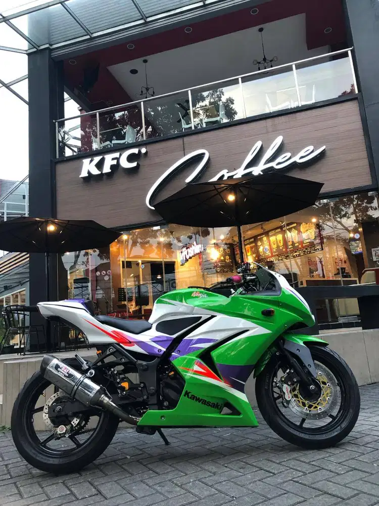 KAWASAKI ninja karbu 250R 2011 dual body set 250cc ISTIMEWA