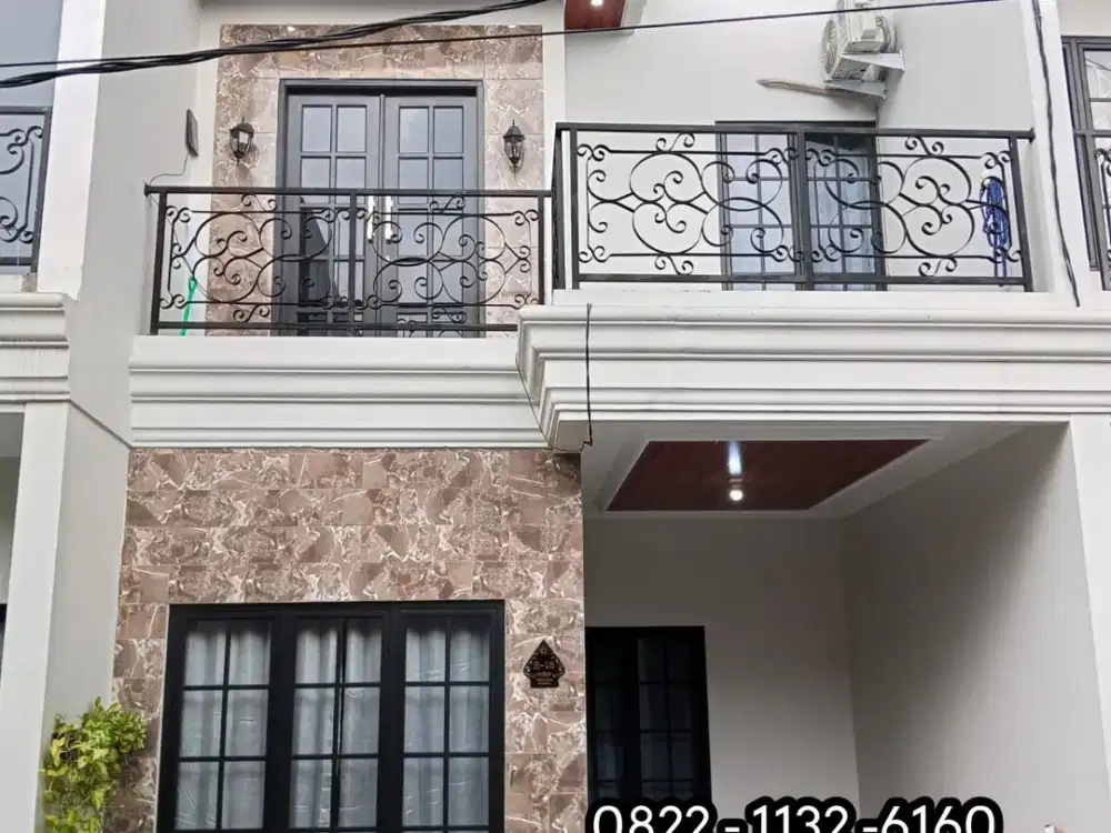 Rumah 2 Lantai Cluster Baru di Cimanggis Depok dekat LRT cibubur