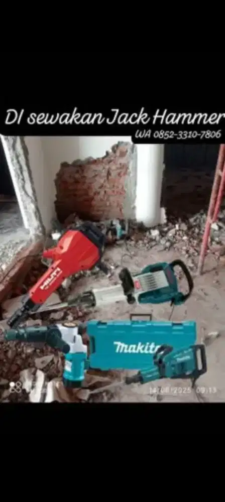 Peralatan bangunan mesin Bor drill Bobok Beton untuk renovasi surabaya