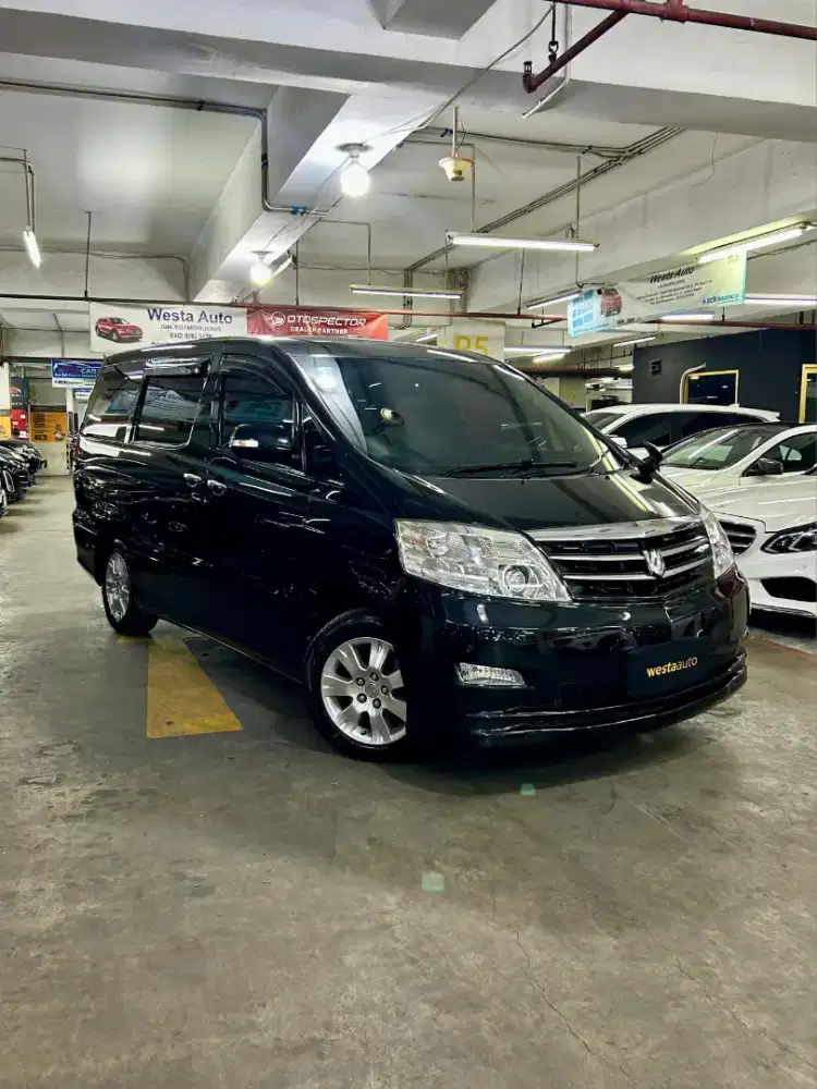 Low KM Alphard 3.0 MZG Premium Sound 2008 nik 2007