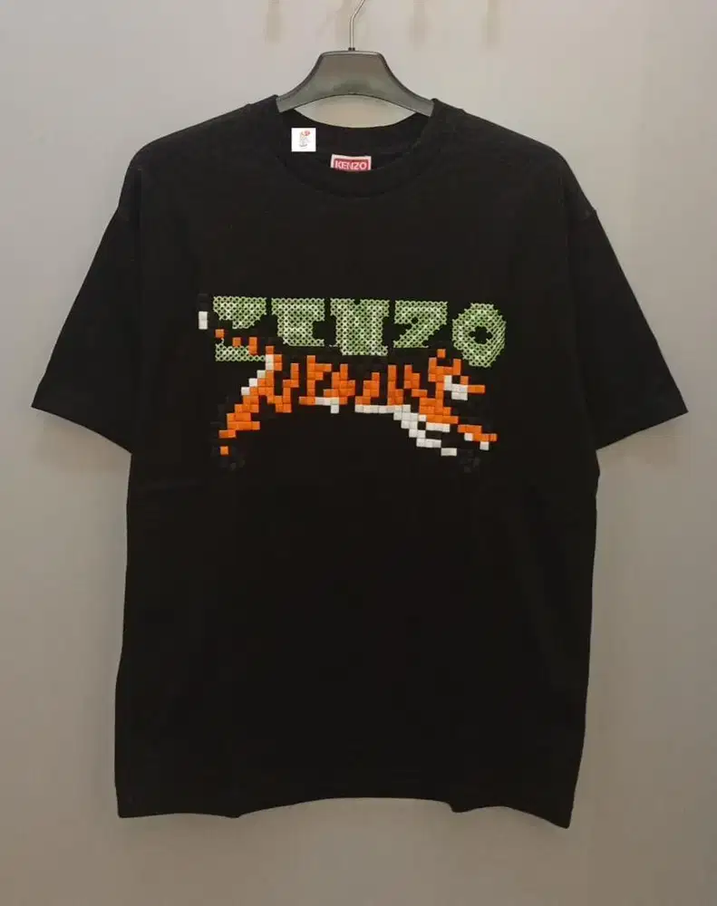 KENZO PIXEL TIGER BLACK