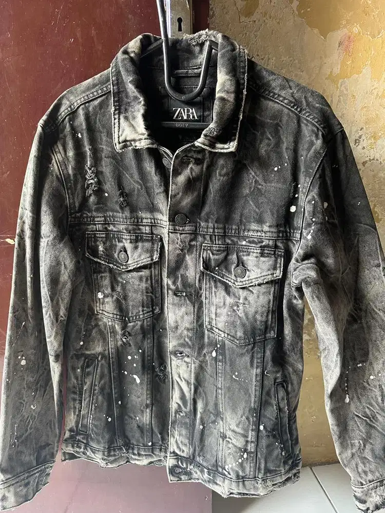 jaket zara pria