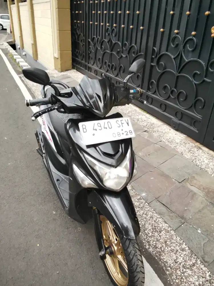 Honda Beat pop tahun 2018 surat komplit pajak hidup