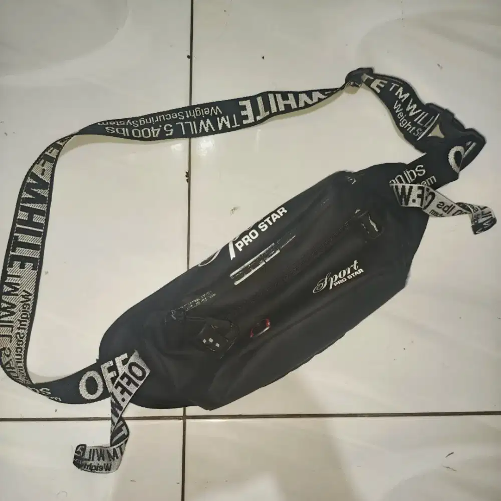Tas Selempang Bahu dan Pinggang Sport pro star -Water proof-