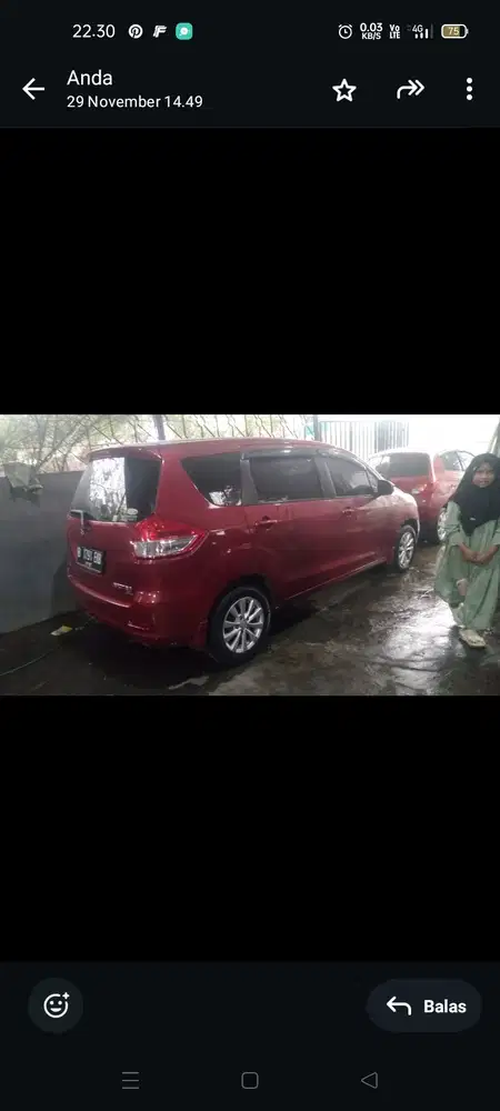 Suzuki Ertiga 2012 Bensin