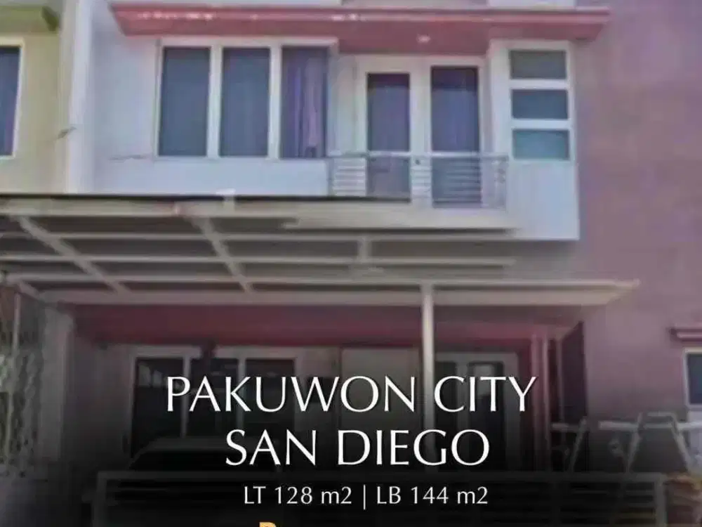 Butuh Cepat Laku! DiJual Rumah Pakuwon City San Diego