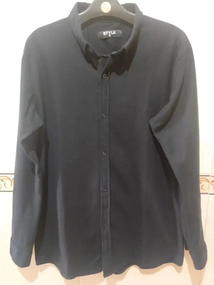 Obral Kemeja Formil Casual Strech Slimfit size L-XL Modis Keren Mantap