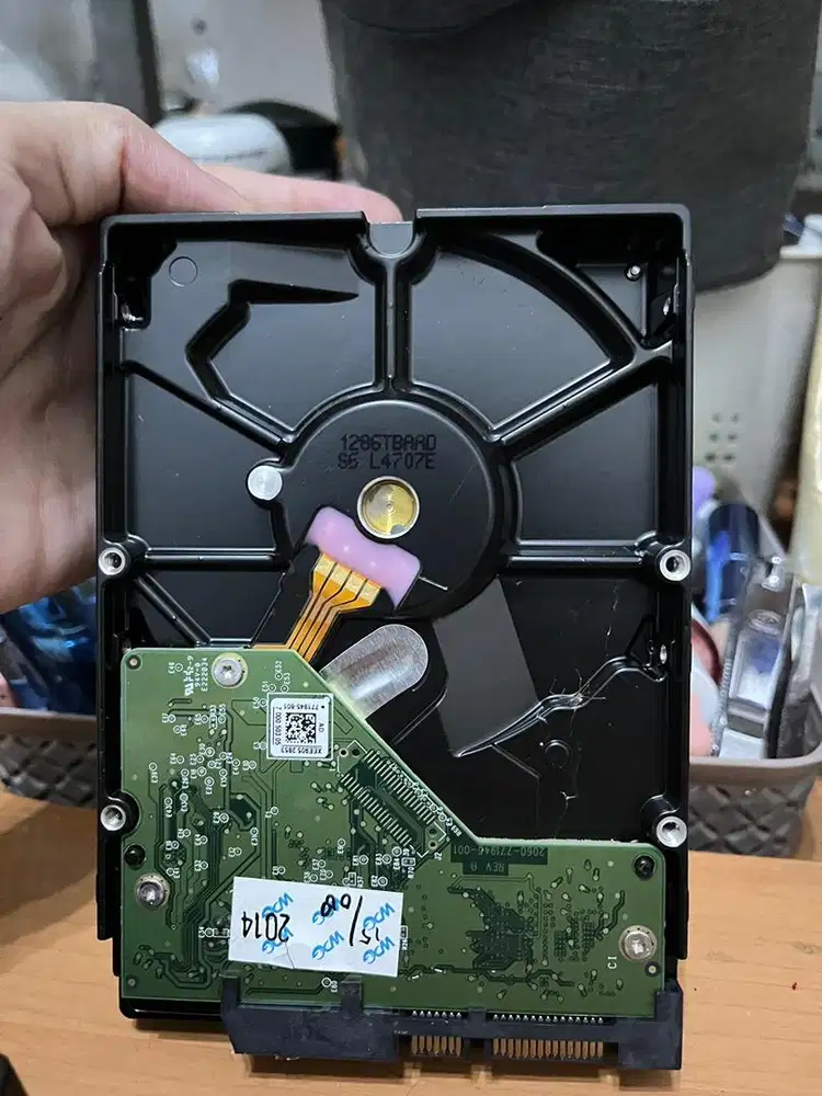 HDD Desktop 1Tera Hard Disk SATA 1TB WD Blue Biru PC Normal