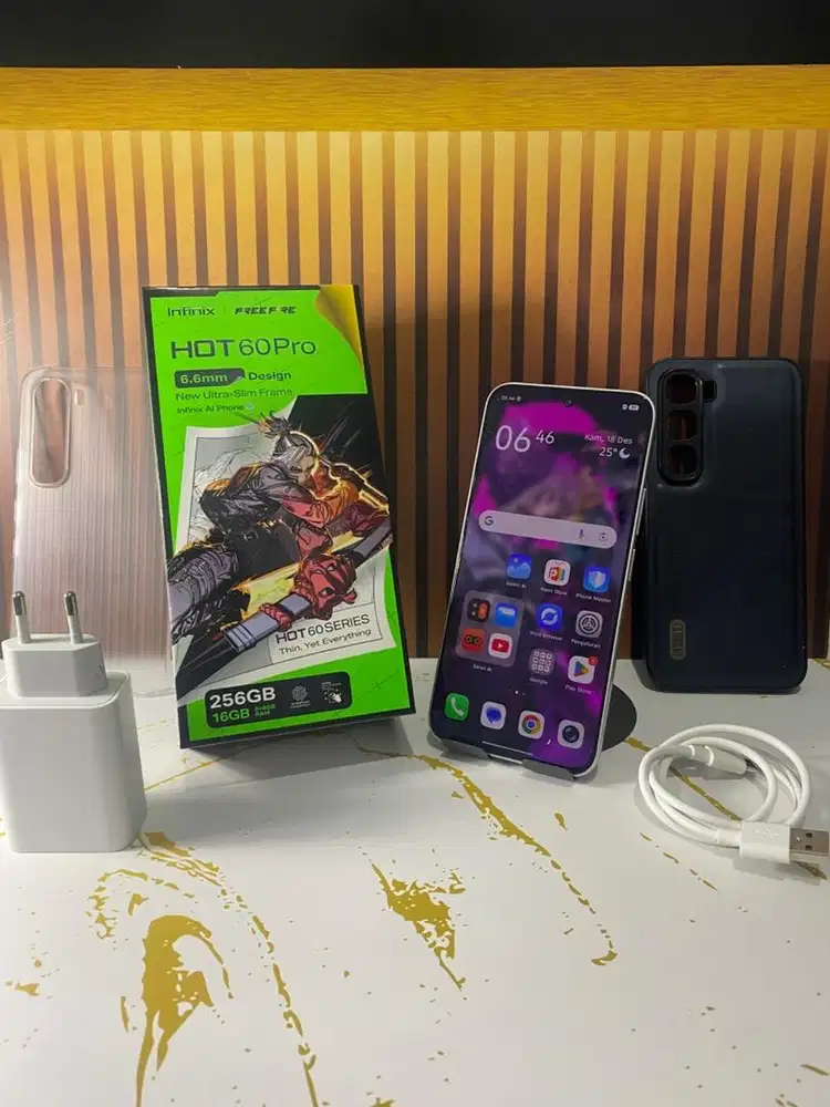 Infinix Hot 60 Pro 8/256 Fullset Garansi On
