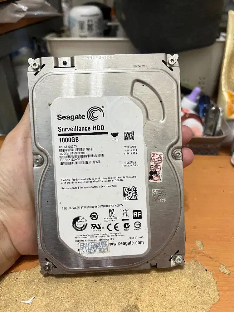 HDD Desktop 1Tera Hard Disk 1TB WD Seagate PC Normal Jaya