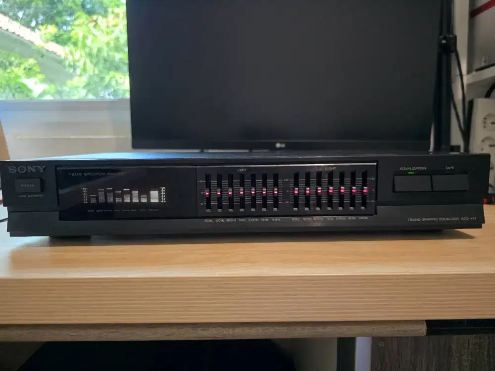 Sony SEQ-401 7 band Stereo Graphic Equalizer