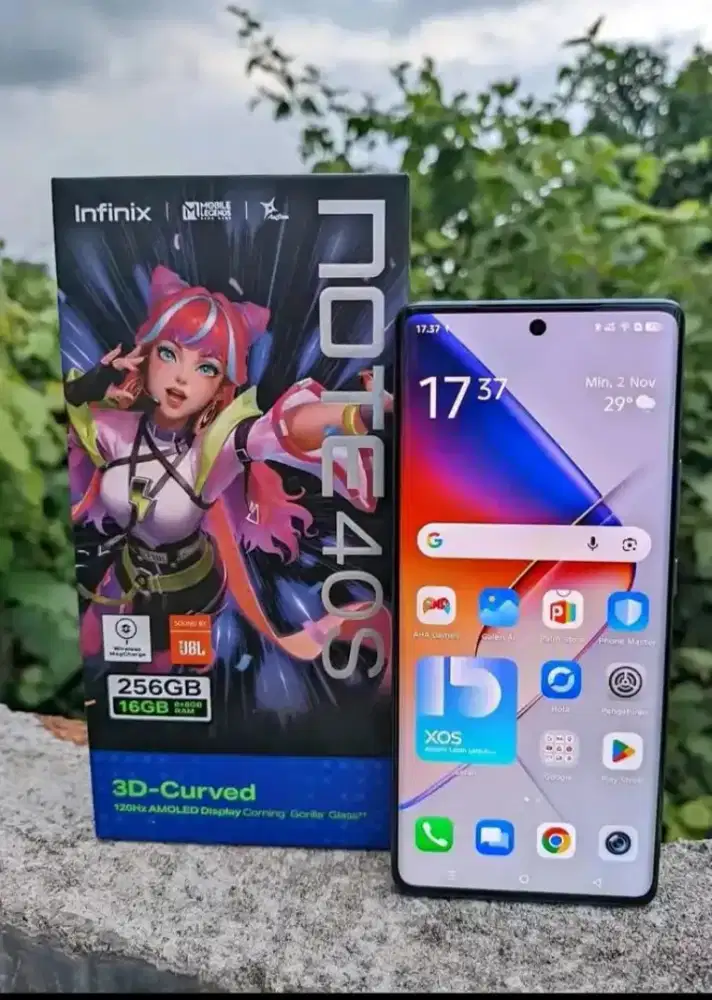 iNfinix note 40S 8/256 SECOND FULLSET