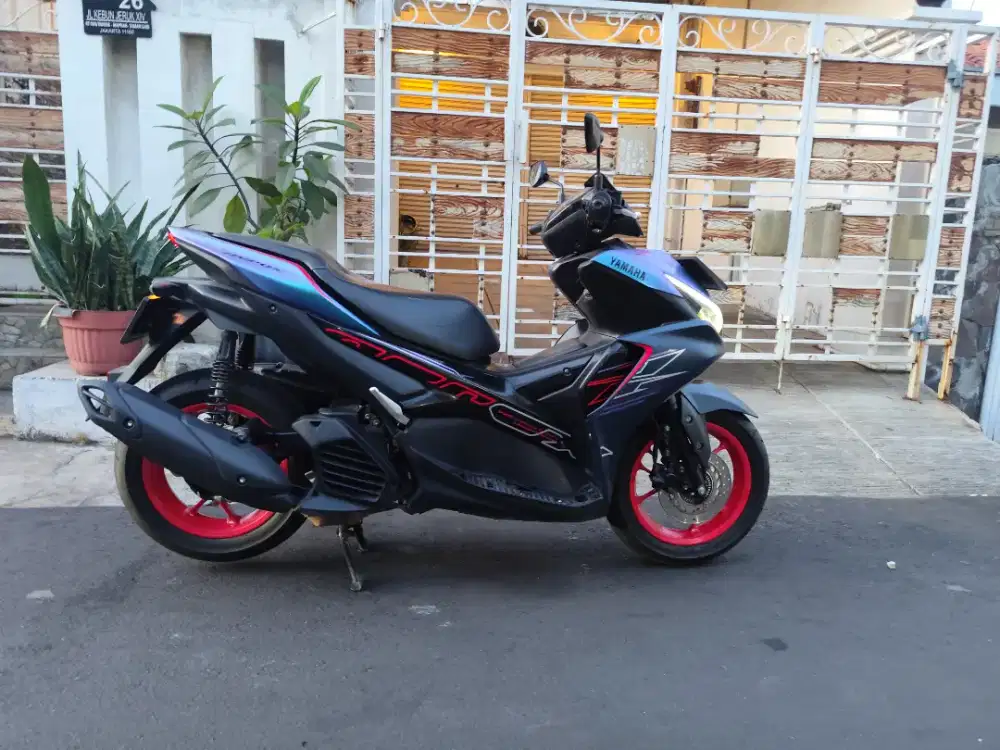 Yamaha aerox cover city 2023 b dki km low istimewa