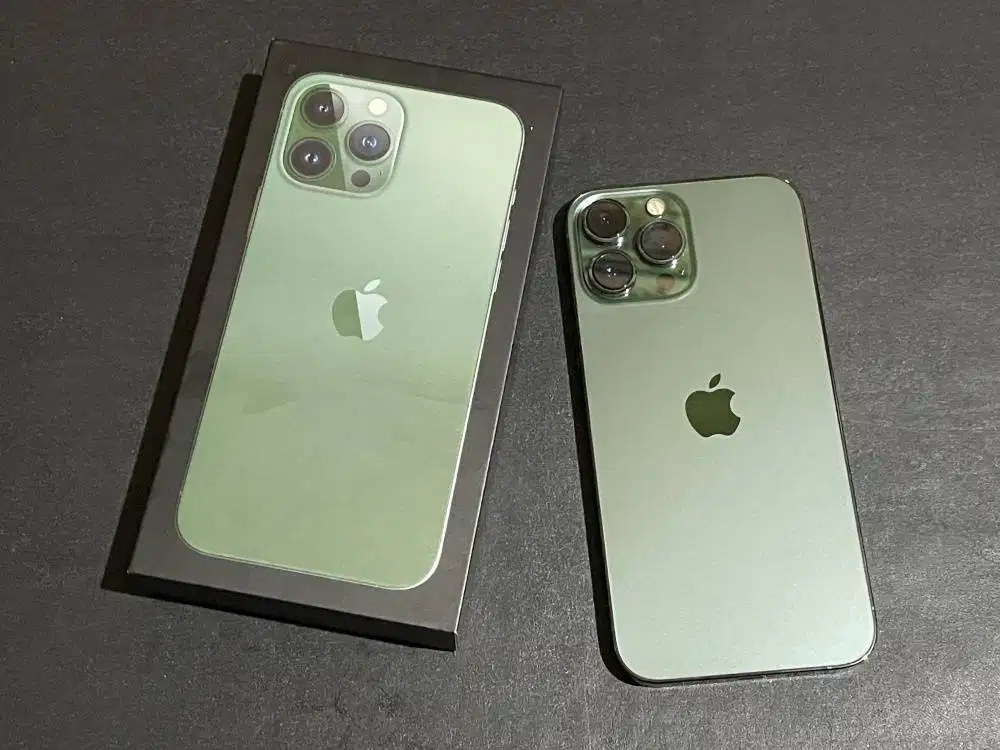 iPhone 13 Pro Max 256gb Alpine Green Fullset