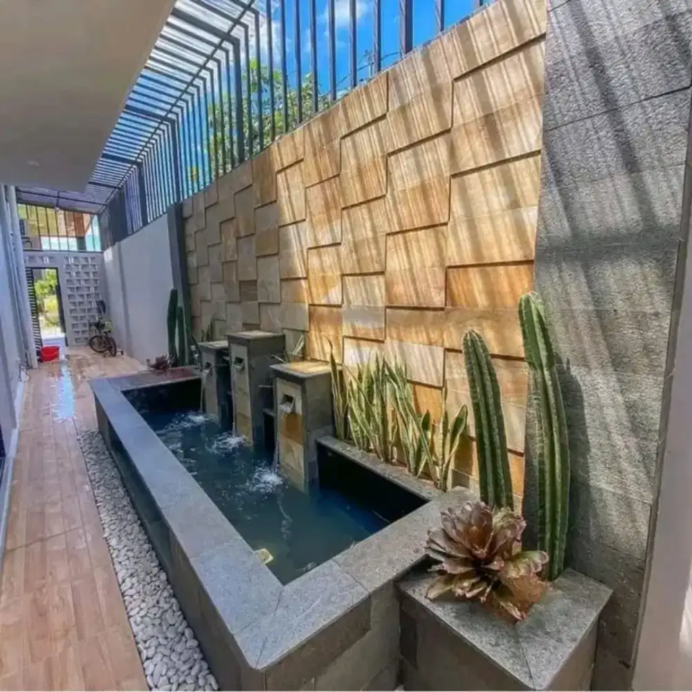 Kolam Minimalis Kaca