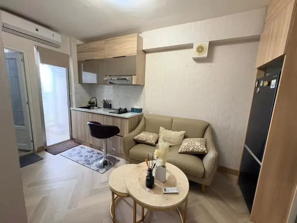 Dijual 2BR fullfurniss diatas Mall Bassura city (shm)