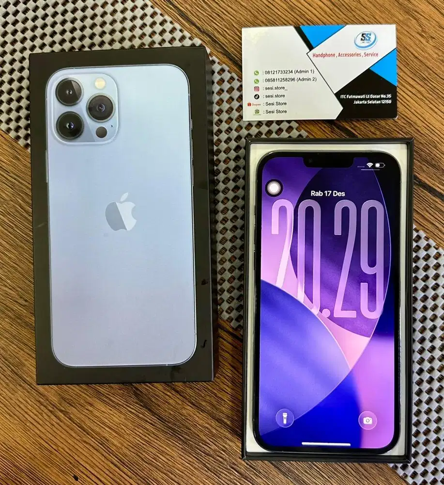 IPHONE 13 PRO MAX 128GB iBOX DI JUAL CEPAT !!!