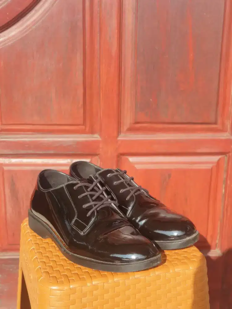 Sepatu PDH Bertali Pria Formal Glossy (Edisi Pembagian TNI-AD 2016)