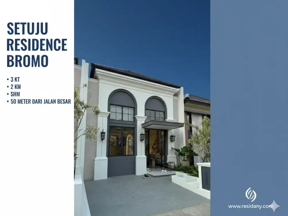 Cluster Setuju Bromo Akses Strategis Rumah Nya Mewah Simpang Tuba II