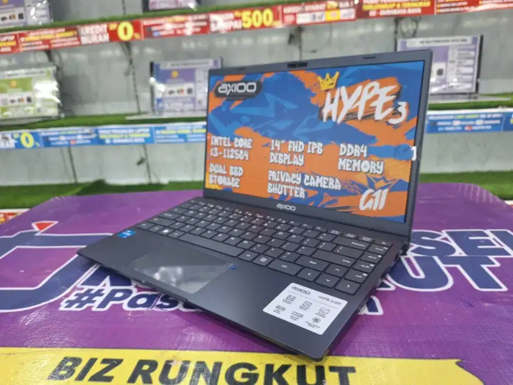 PROMO LAPTOP BARU MURAH | AXIOO HYPE CI3 RAM8 | BISA BUAT DESAIN
