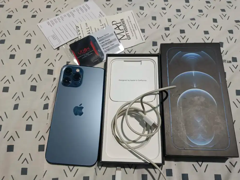 Iphone 12 pro max 128 gb second resmi digimap