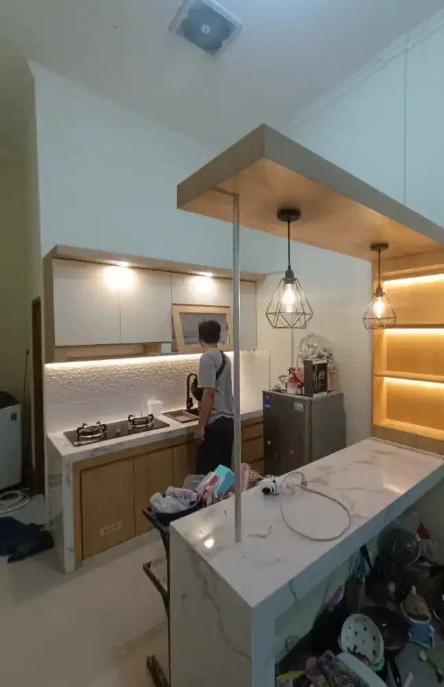 Kitchenset aluminium ACP bergaransi