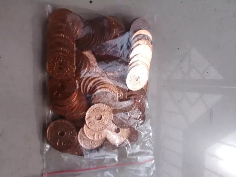 Uang Koin Zaman Belanda 1 Gulden