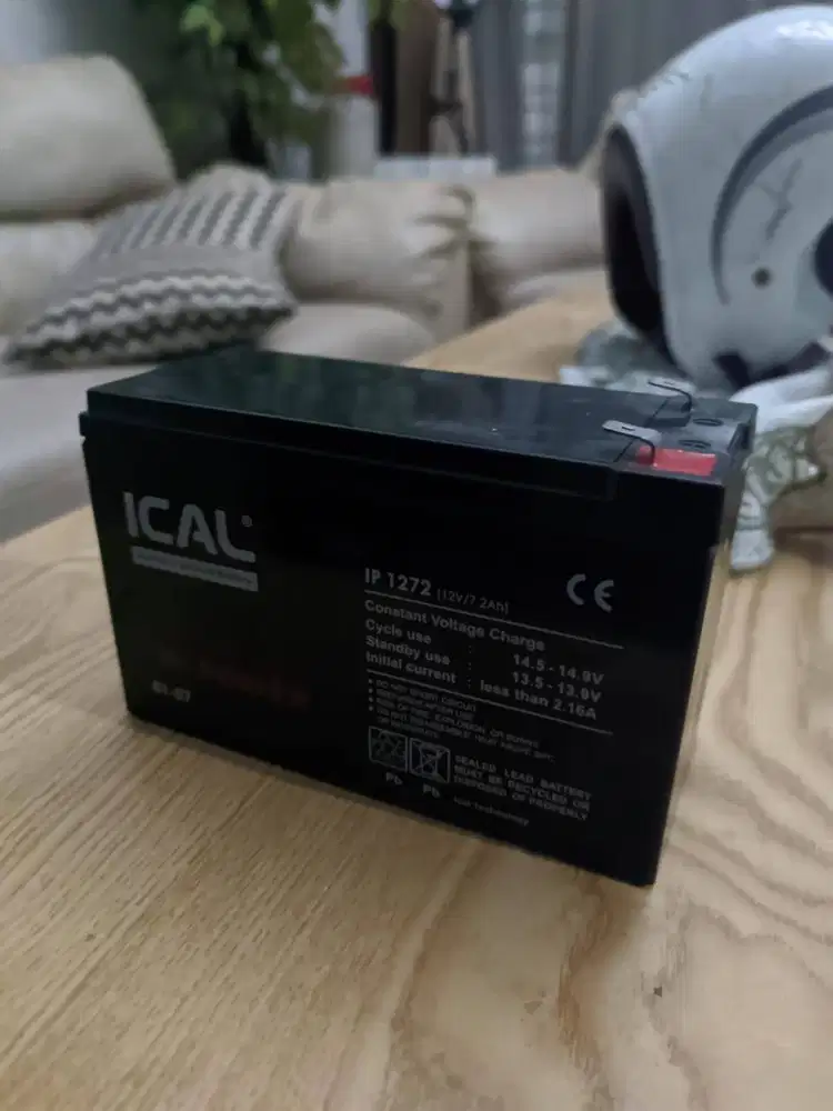 Baterai aki UPS 12V 7ah merk ICAL