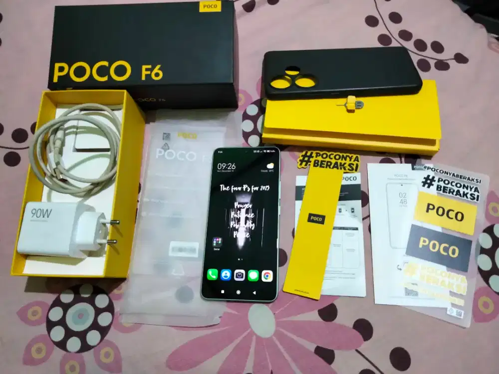 Poco F6 8/256 Green Garansi On Normal