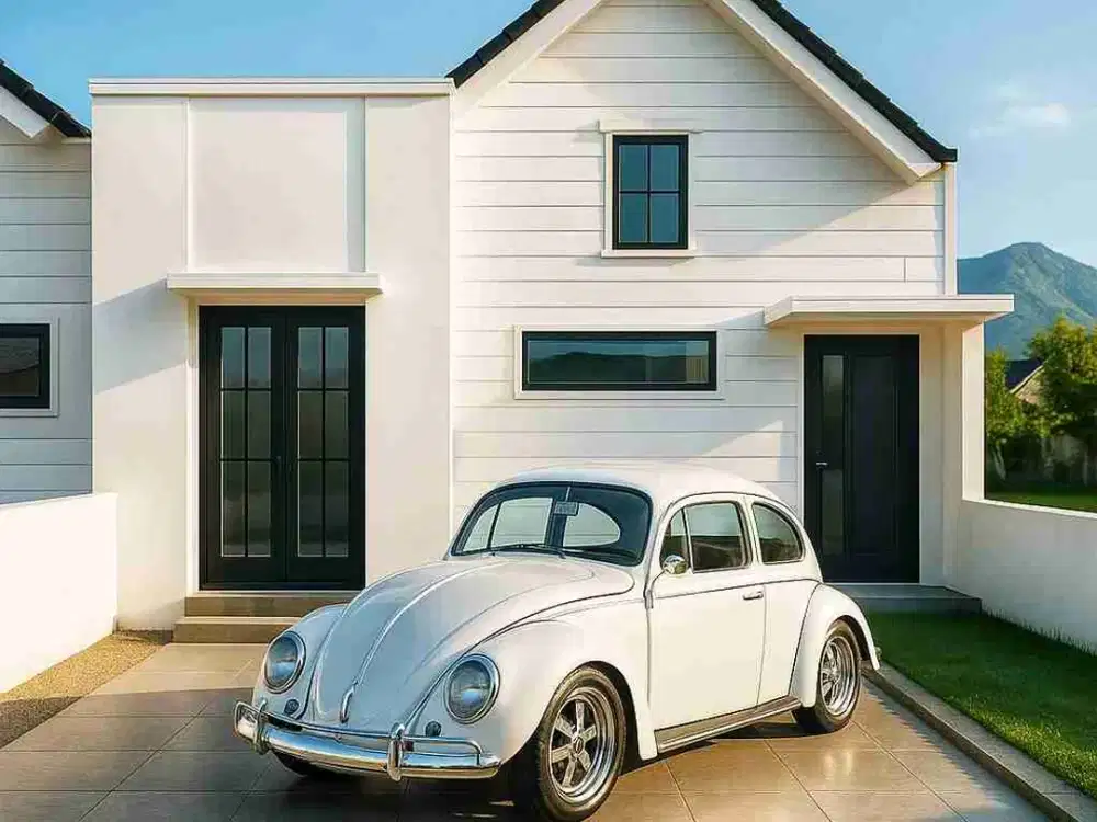 Rumah American Modern Nol Jalan Raya Malang Kota – Lokasi Emas, Siap Huni