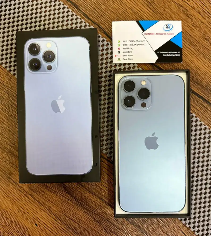 Iphone 13 promax 128gb ex ibox mulus jual cepet !!