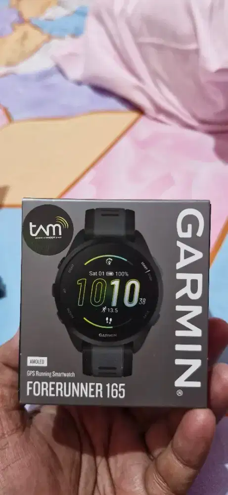 Jam Tangan SmartWatch Garmin Forerunner 165 baru