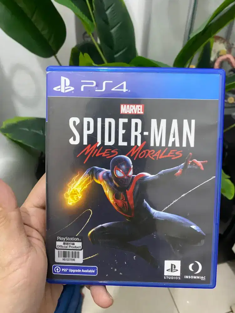 Kaset ps4 spiderman moralles