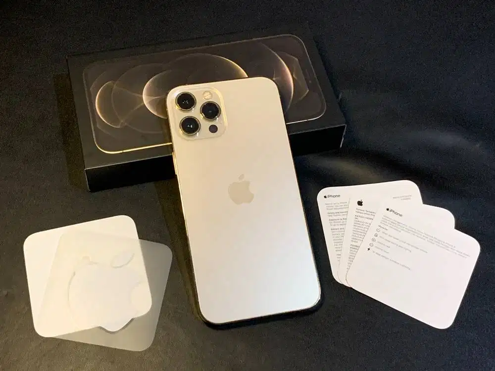 iPhone 12 Pro Max 256gb Gold Digimap Fullset