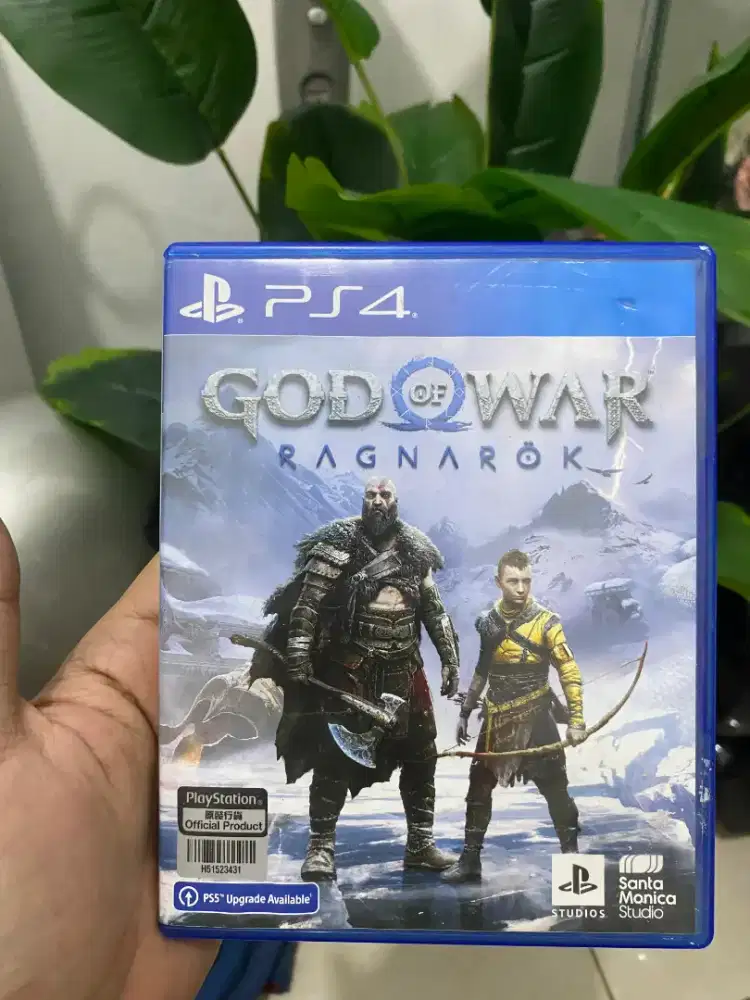 Kaset ps4 gow regnarok