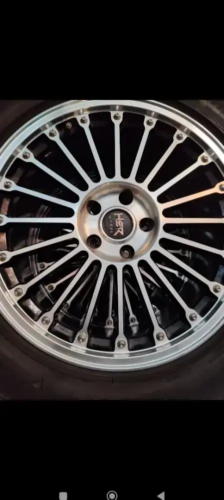 Velg HSR 18 inch +  Ban Bridgestone