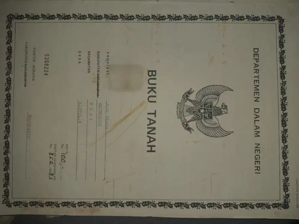 Tanah  bagus strategis Lebar 50m  Cocok untuk usaha