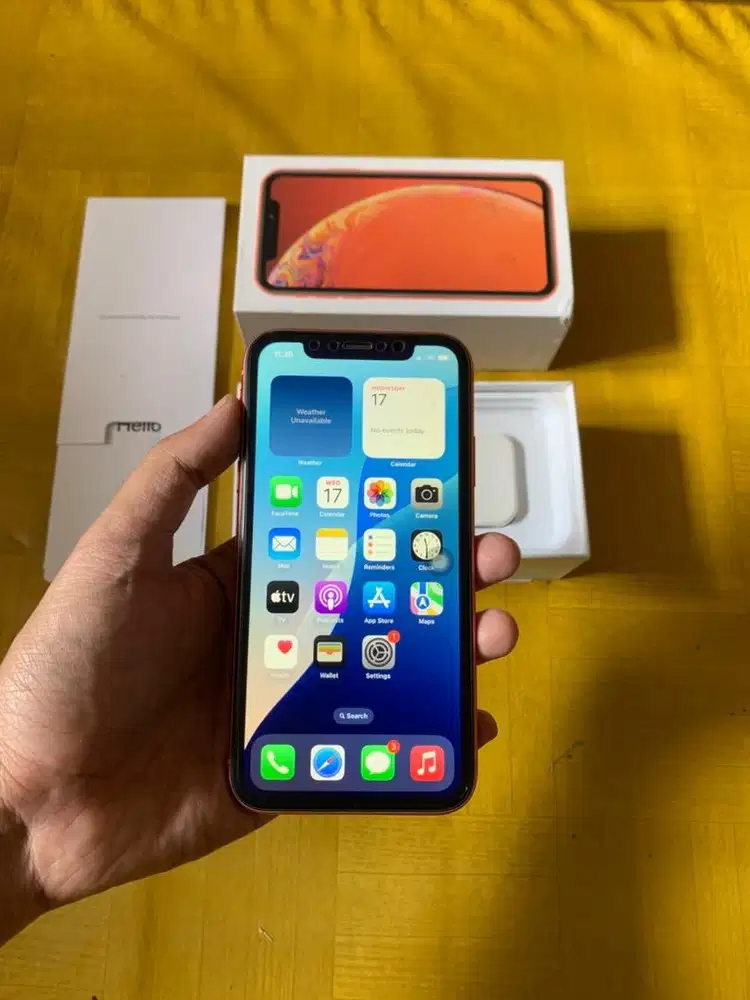 Iphone XR 64GB Coral Fullset