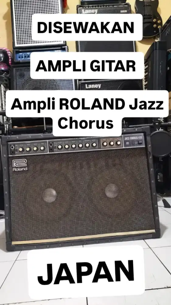 Ampli Roland jazz chorus 120 PINJAM