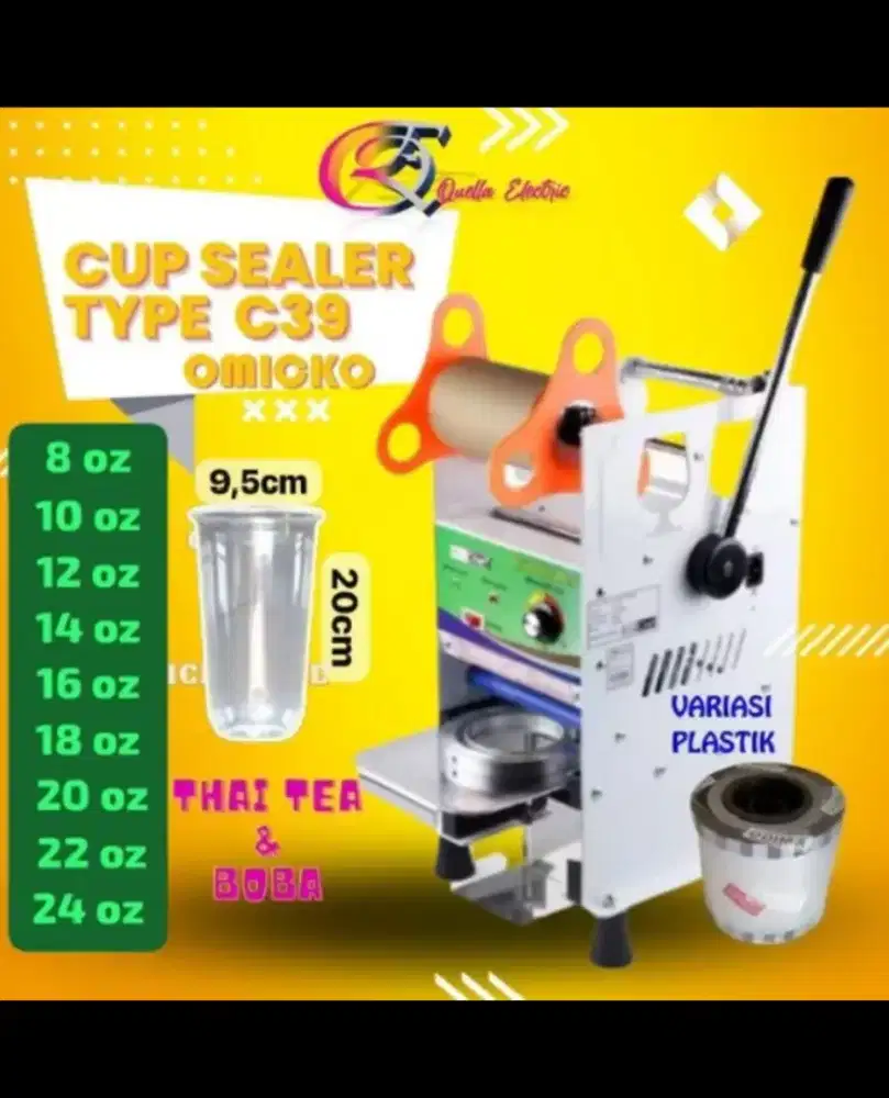 Mesin cup sealer
