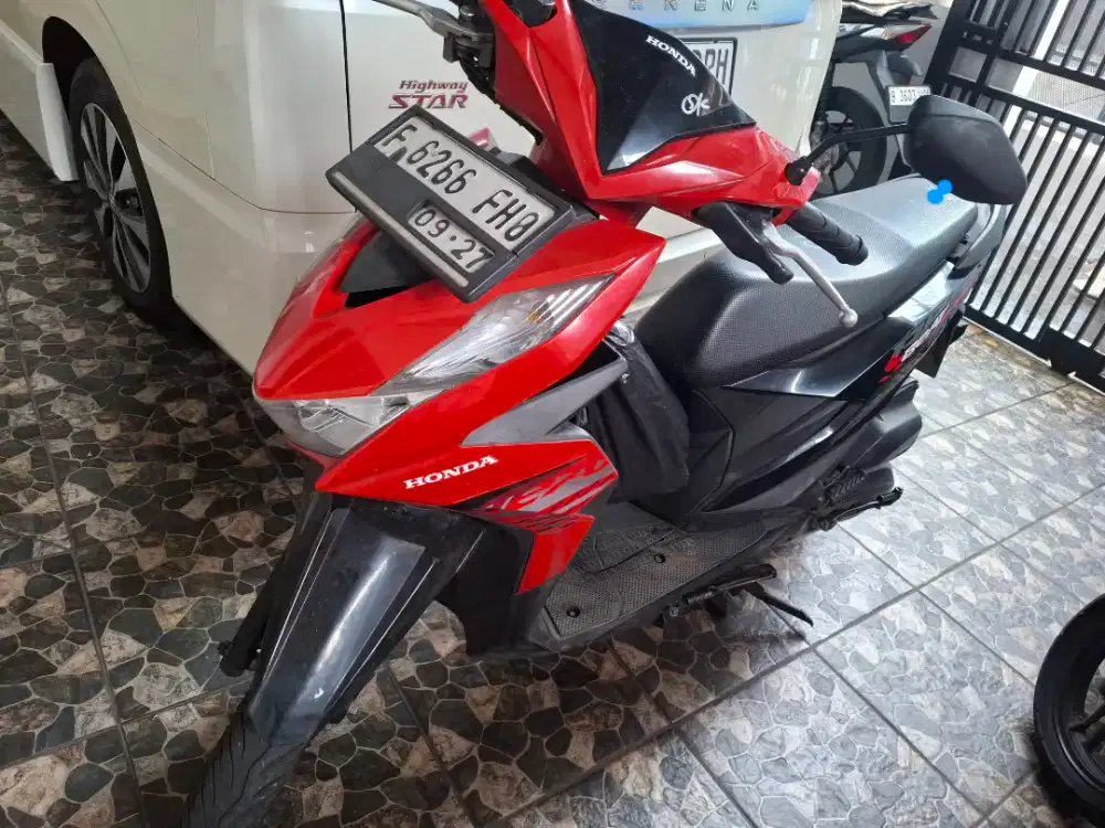 Km15rb pajak 9/2026, honda beat CBS 110 LED 2022 F Bogor full Orisinil